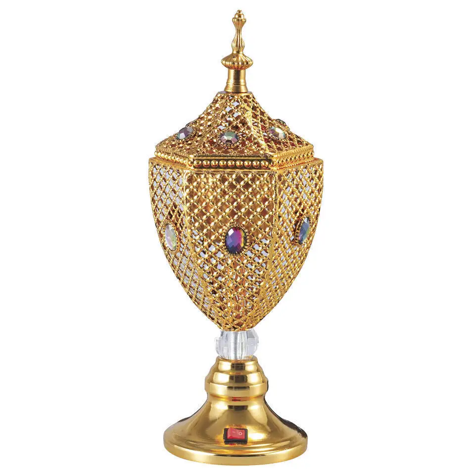 Muslim Incense Burner Ramadan Religious Home Decoration Electric Arabia Censer Church Decor Worship
Muslim Incense Burner Ramadan Religious Home Decoration Electric Arabia Censer Church Decor Worship