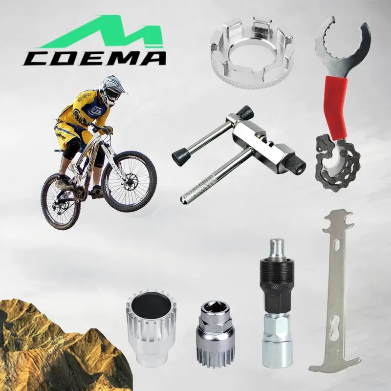 Bicycle Multitool Repair Tool Set Kit Crank Wheel Extractor Outdoor Bicycle Pedal Puller Bike Axle Puller Bicycle Repair Tools
Bicycle Multitool Repair Tool Set Kit Crank Wheel Extractor Outdoor Bicycle Pedal Puller Bike Axle Puller Bicycle Repair Tools