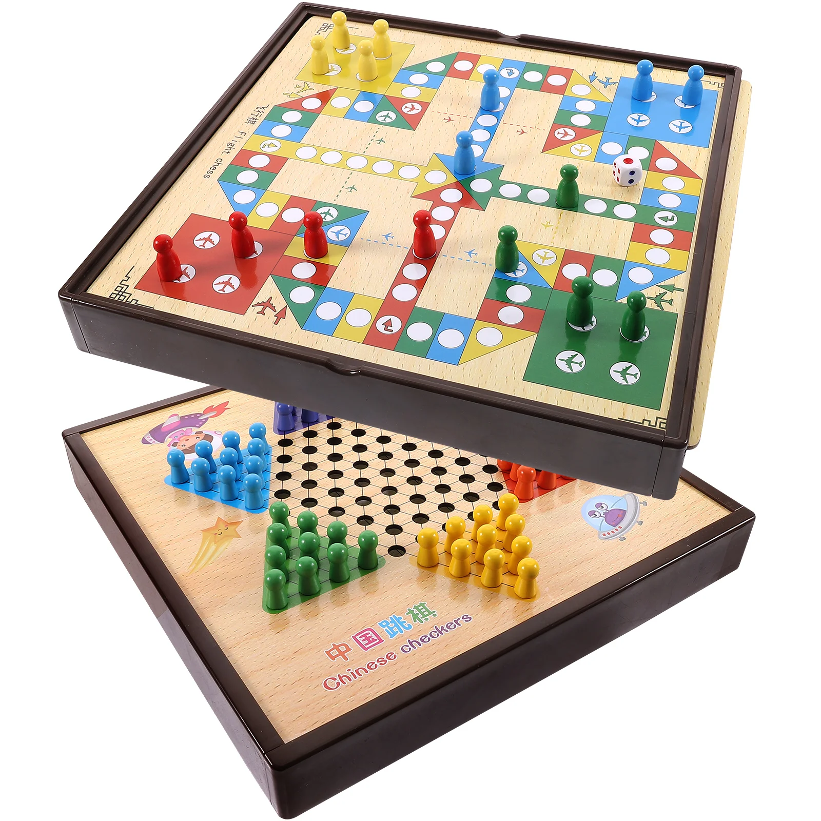 Puzzle Toys Flying Chess Kids Game Board Early Educational Multipurpose Playthings Convenient Portable Desk Student Ludo
Puzzle Toys Flying Chess Kids Game Board Early Educational Multipurpose Playthings Convenient Portable Desk Student Ludo