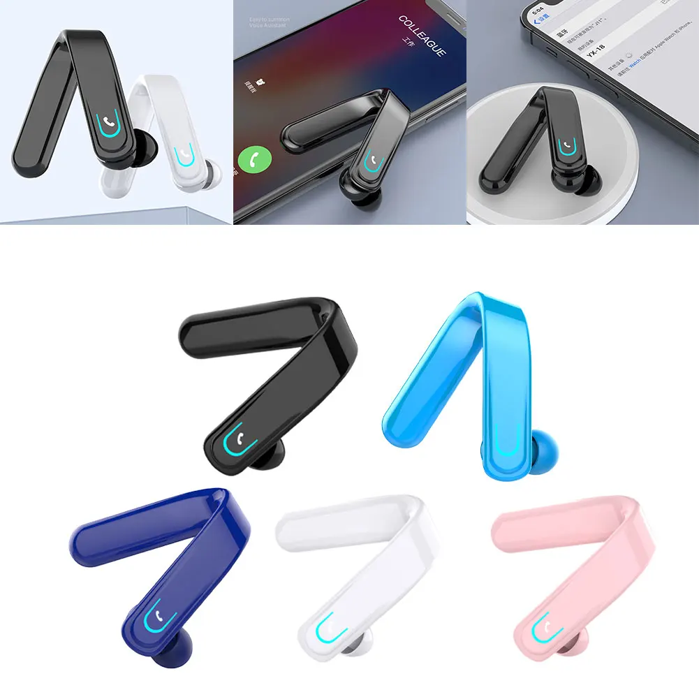 YX18 Single Ear Stereo In-ear Long Standby In-ear Business Bluetooth Headset Stable Transmission Bluetooth 5.0 Stable Signal
YX18 Single Ear Stereo In-ear Long Standby In-ear Business Bluetooth Headset Stable Transmission Bluetooth 5.0 Stable Signal