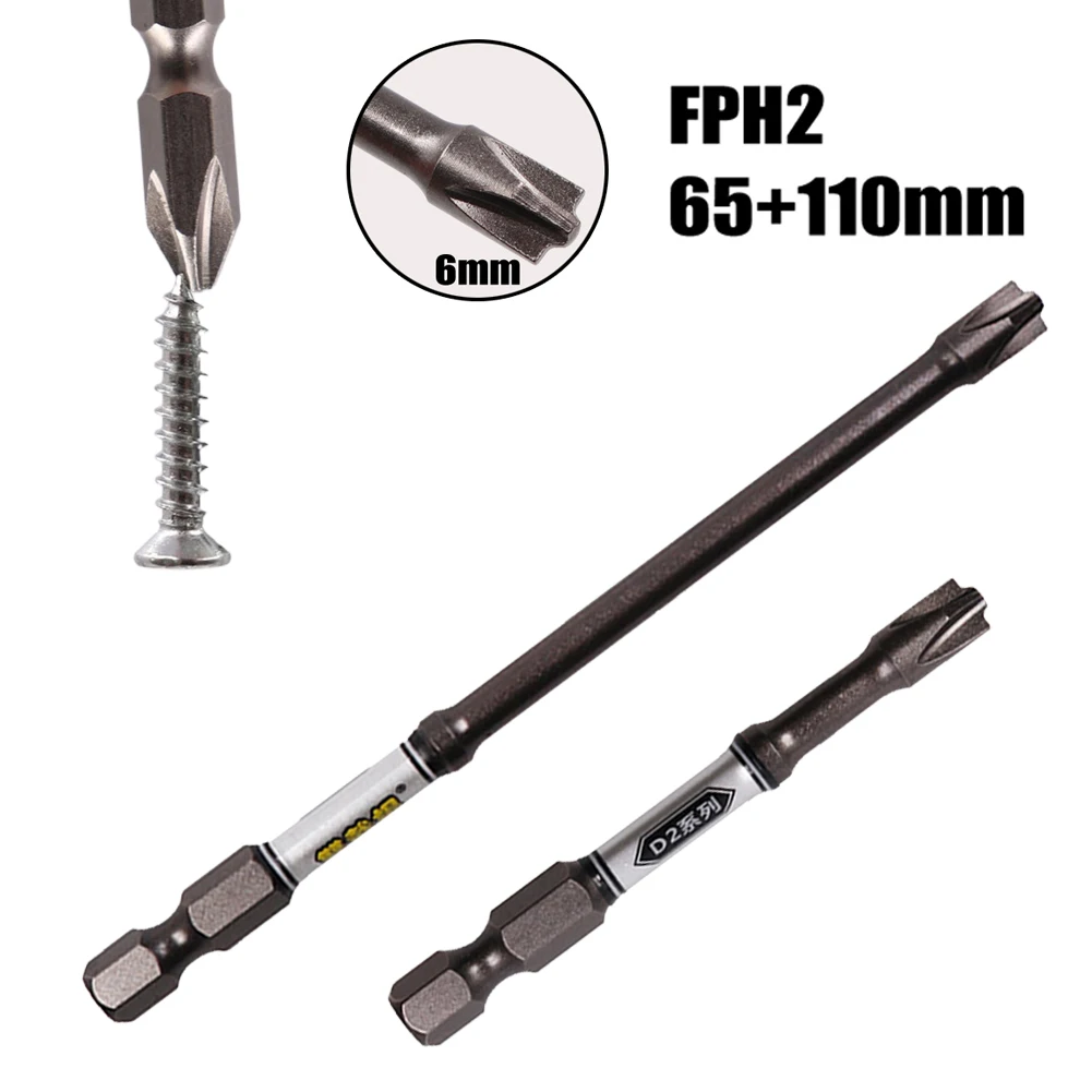 Hand Tool Special Slotted Cross Screwdrivers Nutdrivers Bit Alloy Steel Driller For Electrician FPH2 6mm With Magnetism 65-110mm
Hand Tool Special Slotted Cross Screwdrivers Nutdrivers Bit Alloy Steel Driller For Electrician FPH2 6mm With Magnetism 65-110mm