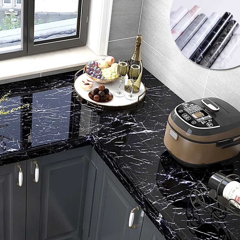 Waterproof And Oil Proof Marble Wallpaper Wall Paste PVC Self-adhesive Bathroom kitchen Countertop Home Decoration Wall Paste
Waterproof And Oil Proof Marble Wallpaper Wall Paste PVC Self-adhesive Bathroom kitchen Countertop Home Decoration Wall Paste
