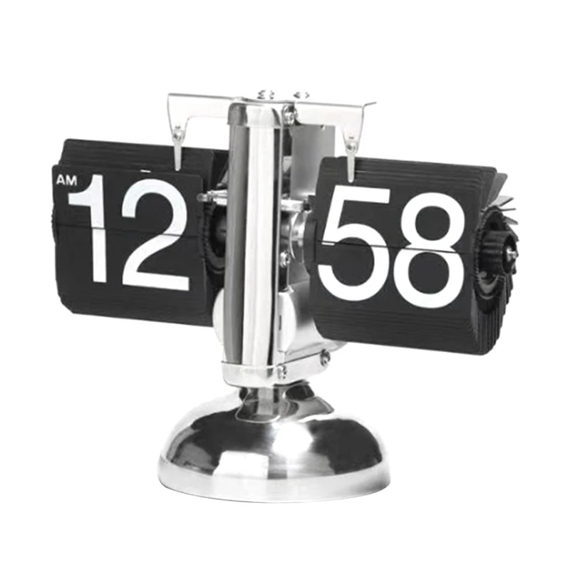 Flip Digital Clock Small Scale Table Clock Flip Internal Gear Operated Quartz Clock Home Decor
Flip Digital Clock Small Scale Table Clock Flip Internal Gear Operated Quartz Clock Home Decor