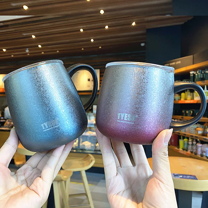 12 oz/ 16 oz Gradient Coffee Cup with Lid for Office Stainless Steel Portable Water Cup Cute Mug Female Household Cups and Mugs
12 oz/ 16 oz Gradient Coffee Cup with Lid for Office Stainless Steel Portable Water Cup Cute Mug Female Household Cups and Mugs