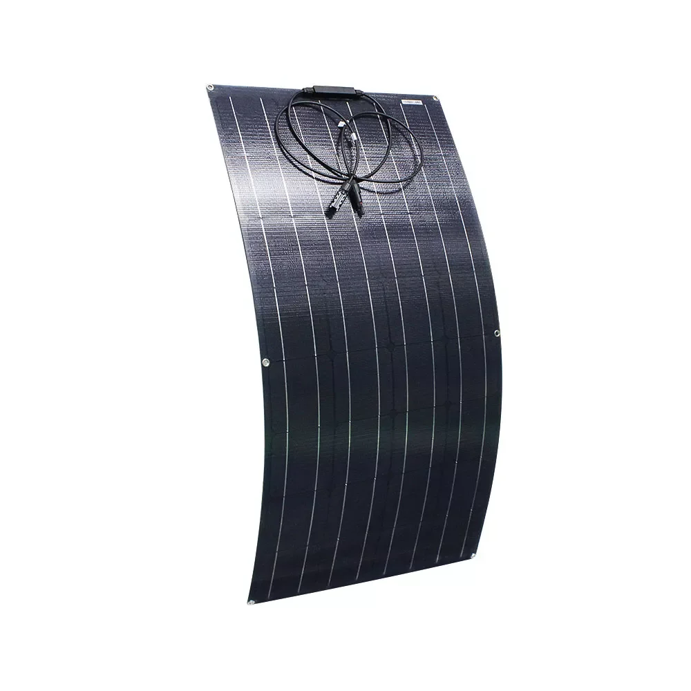 Black panel solar 100w 200w 300w 400w PET monocrystalline solar cell portable 12v flexible solar panel etfe for RV, battery
Black panel solar 100w 200w 300w 400w PET monocrystalline solar cell portable 12v flexible solar panel etfe for RV, battery