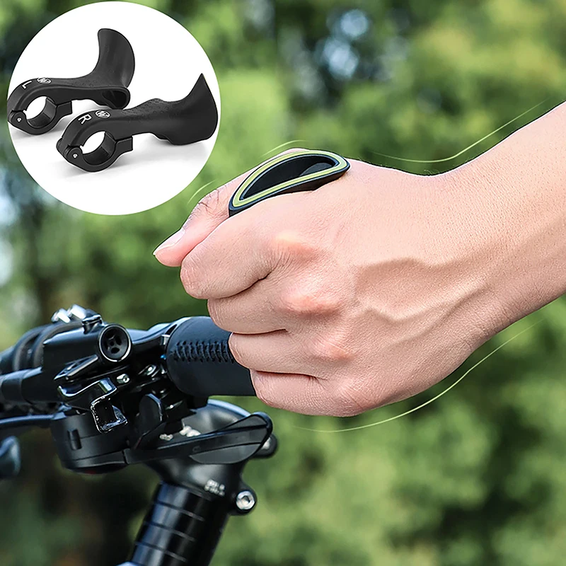 

1Pair 22.2mm Bicycle Bar ends Ergonomic Design Mountain Bike Handlebar Nylon Inner Handle Bar Grips Cover Handle