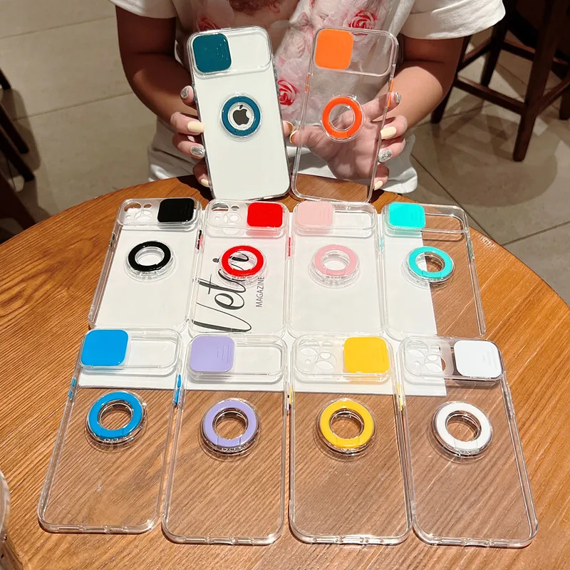 Finger Ring Stand Anti-drop Holder Phone Case For iPhone 14 13 12 11 Pro Max Mini X XR XS Max 7 8 Plus SE 2020 transparent Cover
Finger Ring Stand Anti-drop Holder Phone Case For iPhone 14 13 12 11 Pro Max Mini X XR XS Max 7 8 Plus SE 2020 transparent Cover