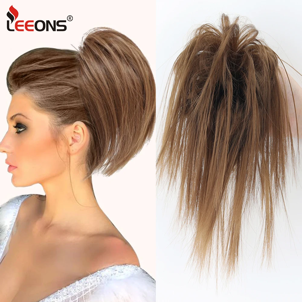 Leeons Synthetic Fluffy Hair Bun Claw Clip In Hair Buns Hair Piece Straight Short High Ponytail Extension Tousled Updo For Girls
Leeons Synthetic Fluffy Hair Bun Claw Clip In Hair Buns Hair Piece Straight Short High Ponytail Extension Tousled Updo For Girls