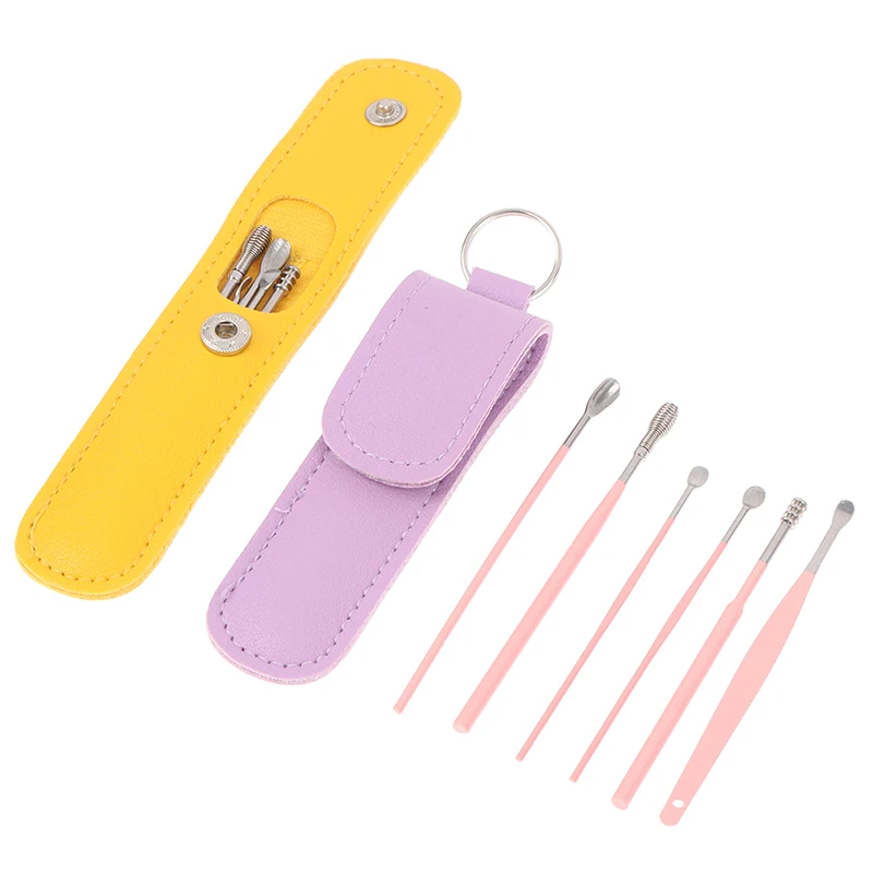 6PCS Health Care Earpick Ear Cleaner Wax Removal Tool Earpick Sticks Earwax Remover Curette Ear Pick Cleaning Ear Cleanser Spoon
6PCS Health Care Earpick Ear Cleaner Wax Removal Tool Earpick Sticks Earwax Remover Curette Ear Pick Cleaning Ear Cleanser Spoon