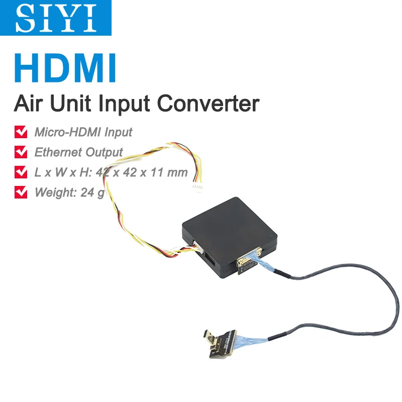 

SIYI HM30 MK15 MK15E Air UnitAir блок HDMI Входной конвертер для