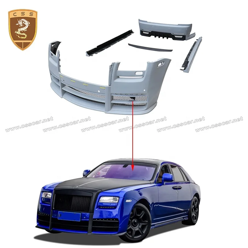 Комплекты Обновления боди для машин Rolls Royce Ghost боковые юбки из стеклопластика