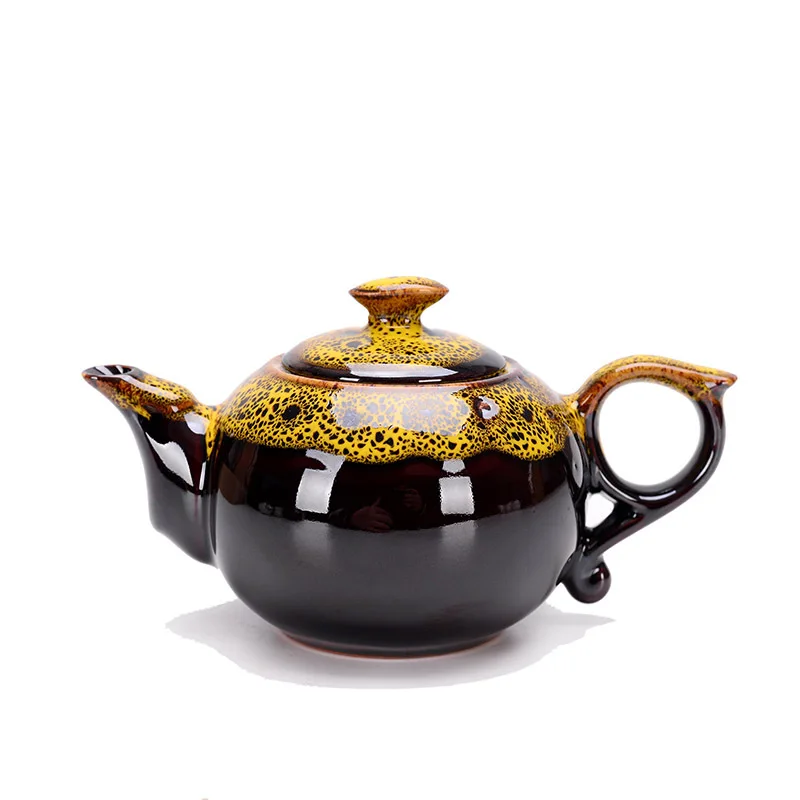 Kiln change glaze Chinese Traditional Tea pot, Elegant Design Tea Sets Service , China Red teapot Creative Gifts
Kiln change glaze Chinese Traditional Tea pot, Elegant Design Tea Sets Service , China Red teapot Creative Gifts