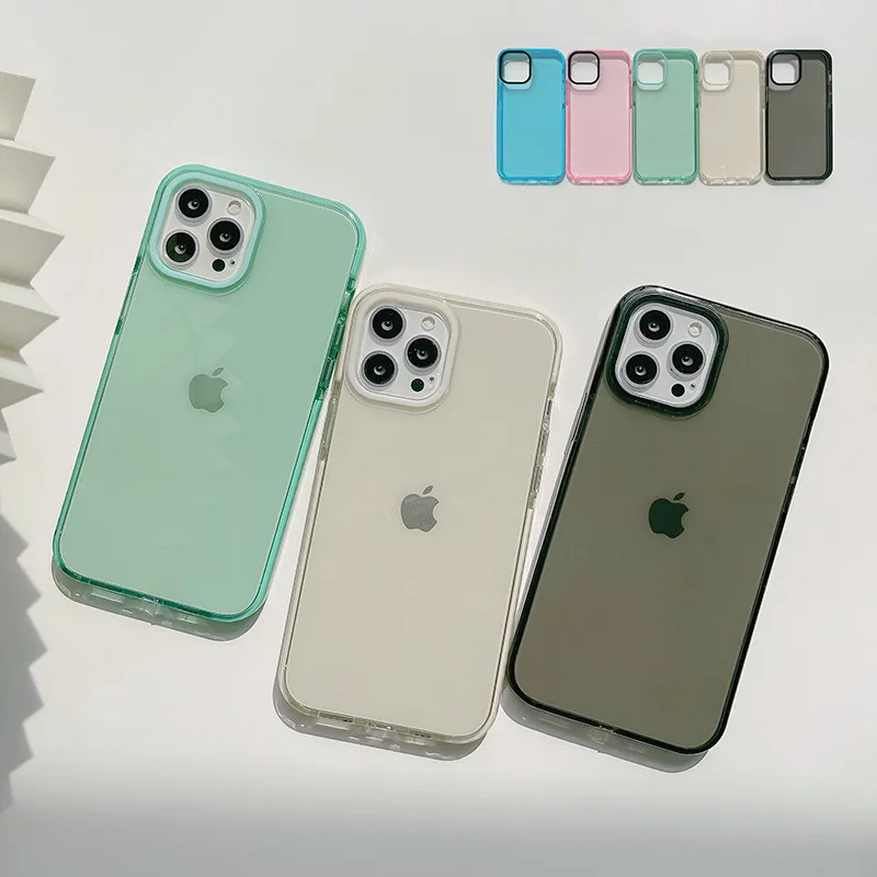 Simple Transparent Silicone Phone Case for iPhone 14 12 13 11 Pro ProMax Plus X XR Xsmax Shockproof Soft Phone Cover
Simple Transparent Silicone Phone Case for iPhone 14 12 13 11 Pro ProMax Plus X XR Xsmax Shockproof Soft Phone Cover