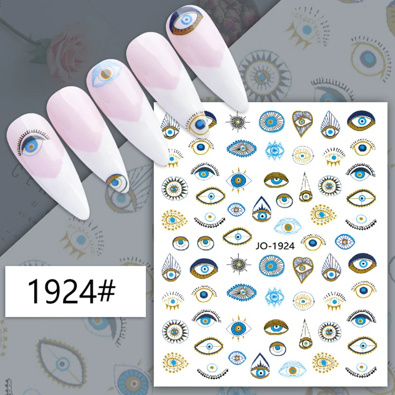 3D Color Eyes Sun Moon Nail Sticker Nail Art Decals Nail Parts Devil's Eye Series Adhesive Stickers Nail Decoration Nail Sliders
3D Color Eyes Sun Moon Nail Sticker Nail Art Decals Nail Parts Devil's Eye Series Adhesive Stickers Nail Decoration Nail Sliders