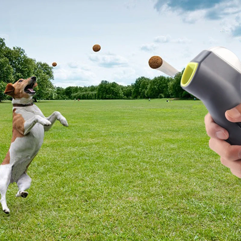 Cat Treat Launcher Outdoor Beach Toys Dog Snack Interactive Training Gun Catapult Launcher Pet Food Feeder Catapult Dog Supplies
Cat Treat Launcher Outdoor Beach Toys Dog Snack Interactive Training Gun Catapult Launcher Pet Food Feeder Catapult Dog Supplies