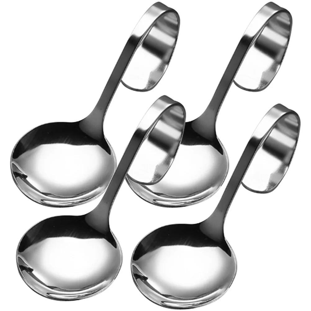 Cooking Spoon Salad Delicate Mixing Dessert Stainless Steel Spoons Rustproof Tableware Buffet
Cooking Spoon Salad Delicate Mixing Dessert Stainless Steel Spoons Rustproof Tableware Buffet