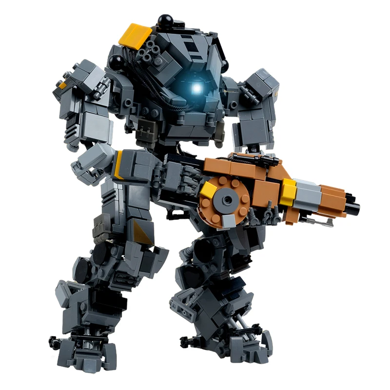 

BuildMOC Titanfallss 2 BT-7274 Vanguard-class Mecha Ion-class Viper's Robot Building Blocks Kit Bricks Tone-Class Northstar Toys