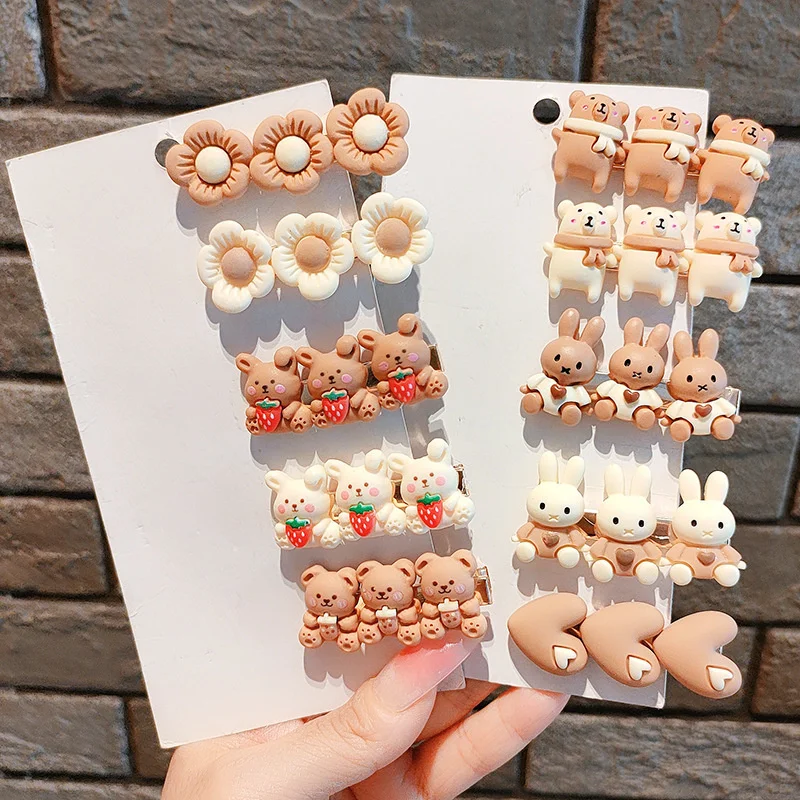 2022 Summer 2PCS Set 5cm Long Cute Strawberry Bear Rabbit Flower Side Hairpin For Girl Child Korea Japan Kawaii Hair Clips
2022 Summer 2PCS Set 5cm Long Cute Strawberry Bear Rabbit Flower Side Hairpin For Girl Child Korea Japan Kawaii Hair Clips