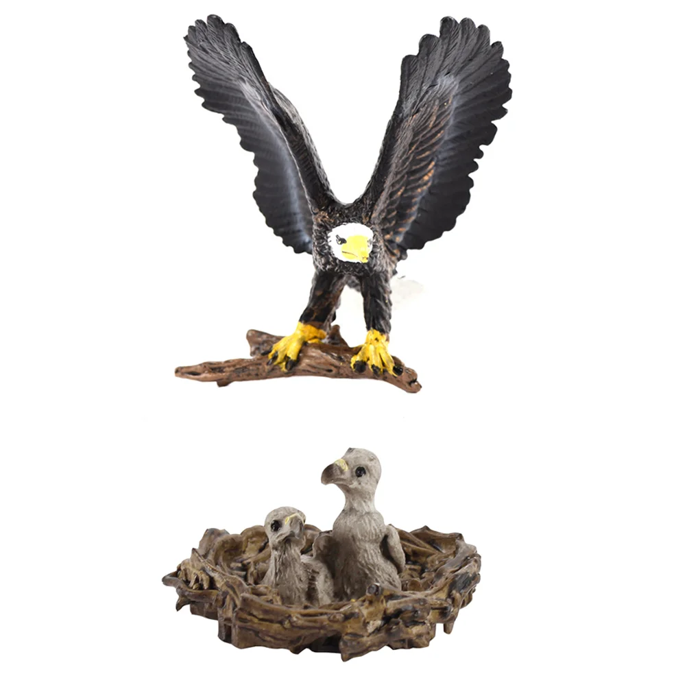 2 PCS Bird Figurine Early Educational Toys Puzzle Toy Eagle Ornament Developmental Toys Eagle Cub Model Accessories Bird Figures
2 PCS Bird Figurine Early Educational Toys Puzzle Toy Eagle Ornament Developmental Toys Eagle Cub Model Accessories Bird Figures