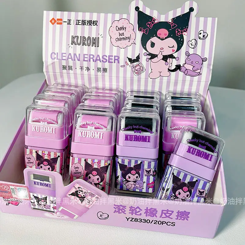 Kawaii Sanrioed Roller Eraser Cartoon Kuromi Cinnamoroll Creative Portable Exquisite Modification Tools Student Stationery Gift
Kawaii Sanrioed Roller Eraser Cartoon Kuromi Cinnamoroll Creative Portable Exquisite Modification Tools Student Stationery Gift