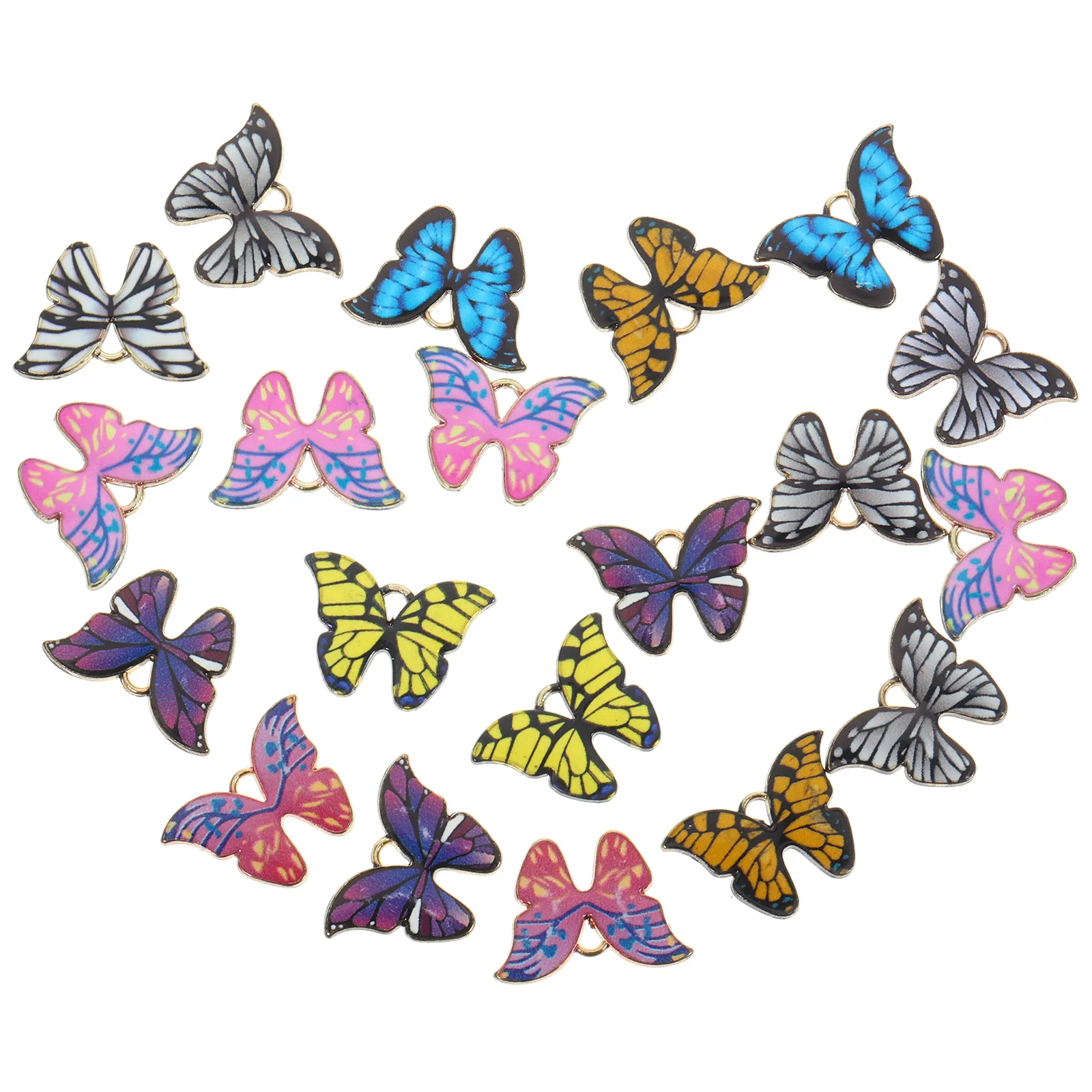20Pcs Butterfly Charms Jewelry Pendants Jewelry Making Hanging Charms for Jewelry
20Pcs Butterfly Charms Jewelry Pendants Jewelry Making Hanging Charms for Jewelry