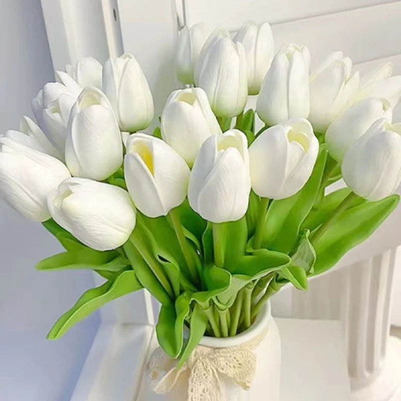 10pcs Tulip Artificial Flowers Real Touch Bouquet Fake Flowers Decoration for Wedding Supplies Home Decor Valentines Flowers
10pcs Tulip Artificial Flowers Real Touch Bouquet Fake Flowers Decoration for Wedding Supplies Home Decor Valentines Flowers