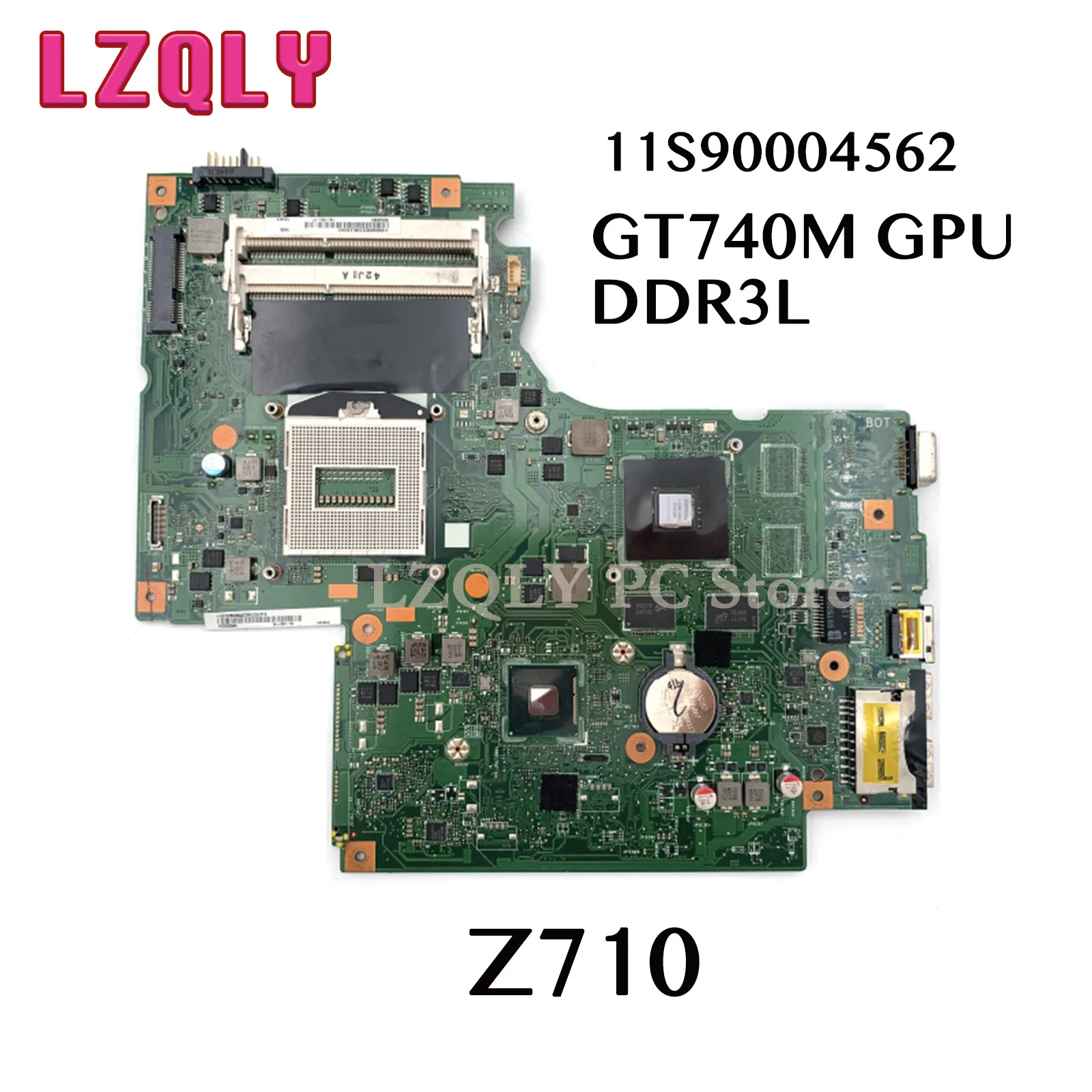 LZQLY For Lenovo Ideapad Z710 DUMB02 Rev: 2.1 11S90004562 Laptop Motherboard GT740M GPU DDR3L MAIN BOARD Full Test
LZQLY For Lenovo Ideapad Z710 DUMB02 Rev: 2.1 11S90004562 Laptop Motherboard GT740M GPU DDR3L MAIN BOARD Full Test