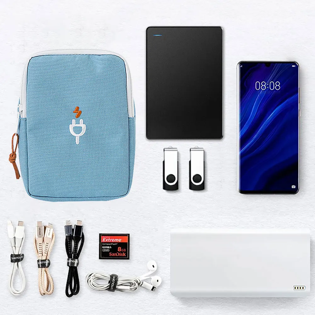 Portable Digital Bag Outddor Travel Gadget Organizer Pouch Electronic Accessory Storage USB Power Bank Carrying Case Pouch
Portable Digital Bag Outddor Travel Gadget Organizer Pouch Electronic Accessory Storage USB Power Bank Carrying Case Pouch
