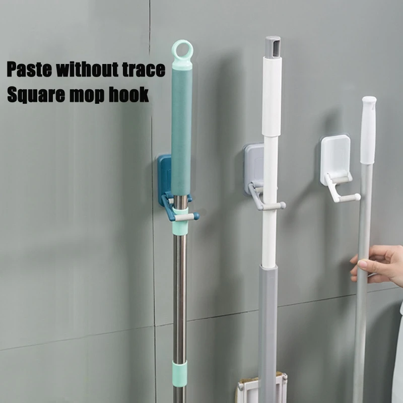 Reusable Broom Hanger Punch-free Mop Hanging Shelf Bathroom Mop & Broom Organizer Wall Mounted Anti-slip Tool Organizers Y5GB
Reusable Broom Hanger Punch-free Mop Hanging Shelf Bathroom Mop & Broom Organizer Wall Mounted Anti-slip Tool Organizers Y5GB