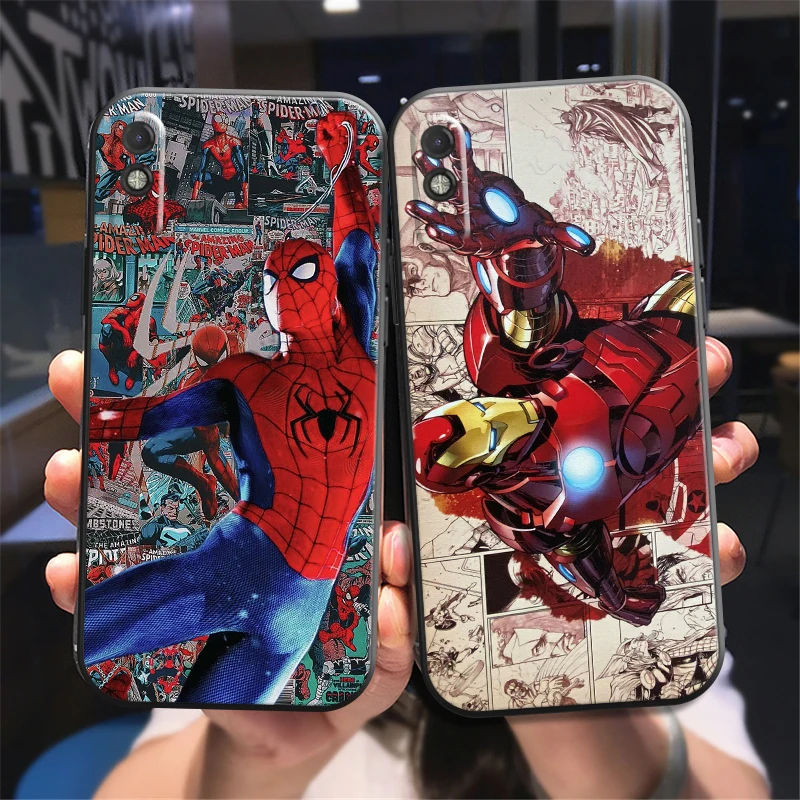 Popular Marvel Phone Case For Xiaomi Redmi 7 7A 8 8A 8T 9 9T 9A 9C Note 7 8 9 9S Funda Back Black Soft Carcasa Coque
Popular Marvel Phone Case For Xiaomi Redmi 7 7A 8 8A 8T 9 9T 9A 9C Note 7 8 9 9S Funda Back Black Soft Carcasa Coque