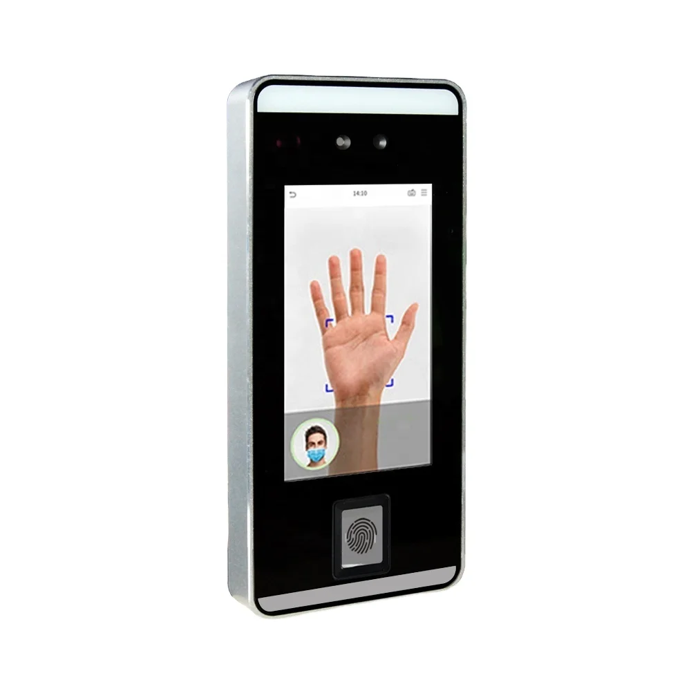 TCP/IP and wifi Visible light Biometric palm scanner & fingerprint reader & RFID card Dynamic face recognition system
TCP/IP and wifi Visible light Biometric palm scanner & fingerprint reader & RFID card Dynamic face recognition system