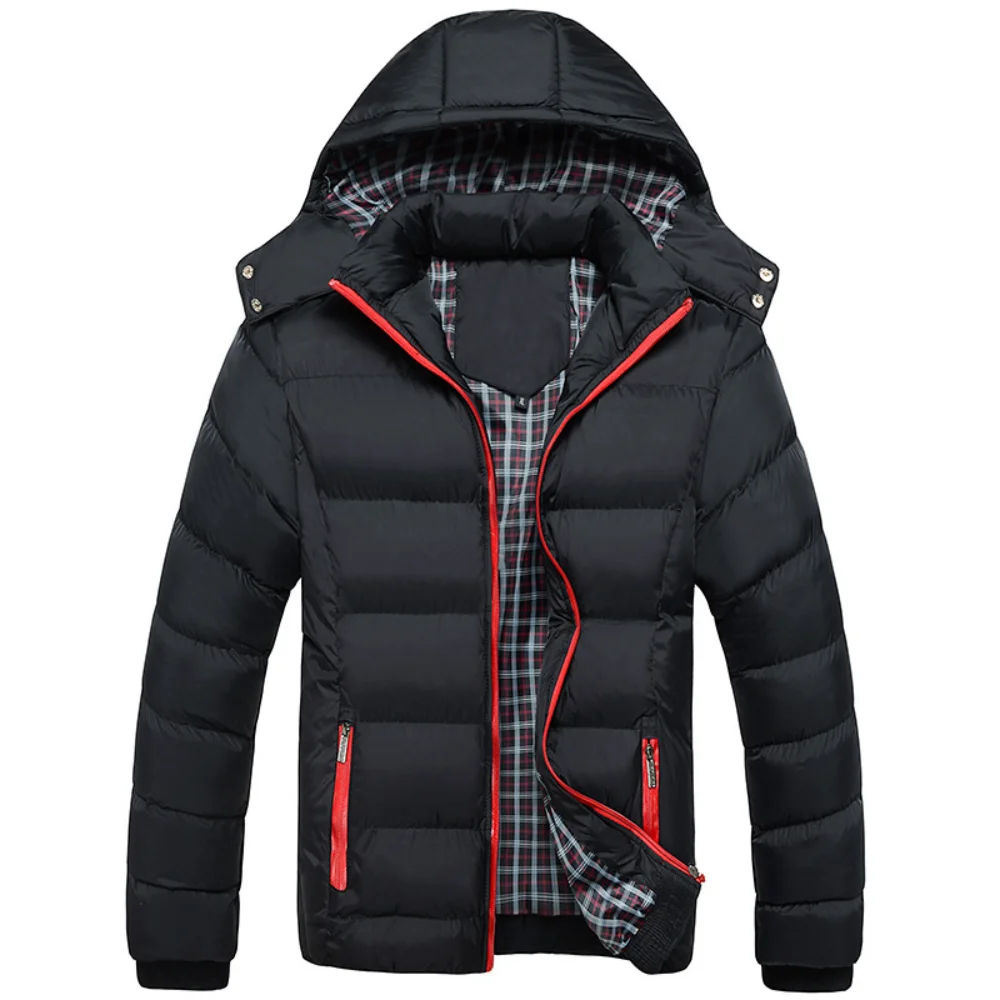 Men Fashion Cotton Jacket Coat Thickened Hooded British Casual Fashion Cotton Coat Simple Solid Color Men Cotton Jacket Outwear
Men Fashion Cotton Jacket Coat Thickened Hooded British Casual Fashion Cotton Coat Simple Solid Color Men Cotton Jacket Outwear