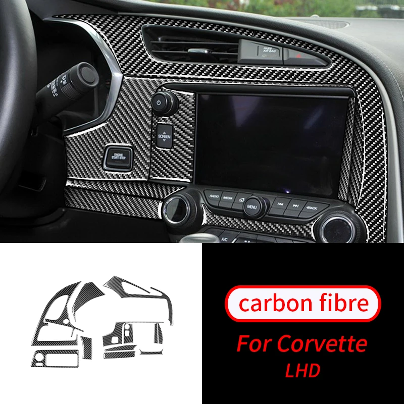 For Chevrolet Corvette C7 2014-2019 11PCS Real Carbon Fiber Dashboard Console Panel Decor Trim Car Interior Accessories
For Chevrolet Corvette C7 2014-2019 11PCS Real Carbon Fiber Dashboard Console Panel Decor Trim Car Interior Accessories