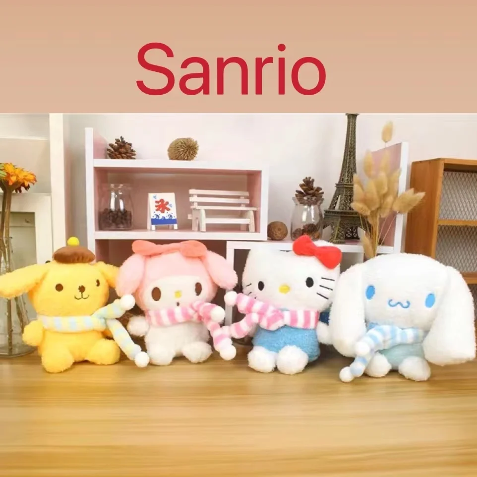 20Cm Hellokitty Plush Toy Sanrio Kawaii Doll Melody Kuromi Cinnamoroll Pompom Purin Toys Christmas Gifts for Girl
20Cm Hellokitty Plush Toy Sanrio Kawaii Doll Melody Kuromi Cinnamoroll Pompom Purin Toys Christmas Gifts for Girl