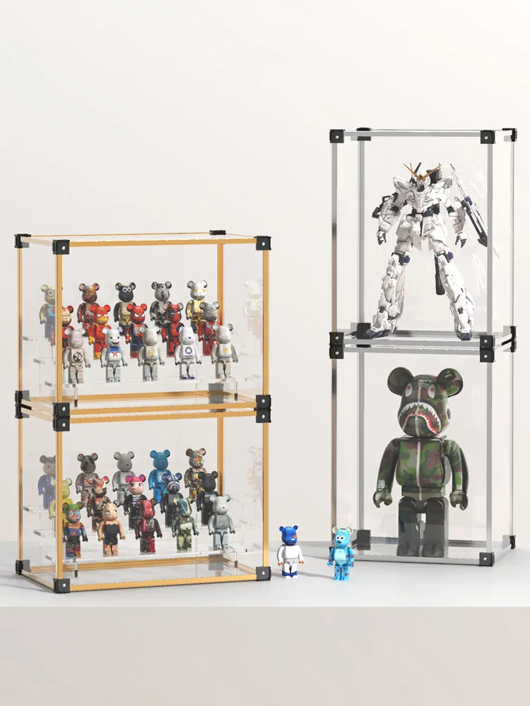Home Edition Version Of Bubble Mart Display Box Blind Shelf Storage Doll Le Gundam Model Transparent Dust Cabinet Acrylic Wall
Home Edition Version Of Bubble Mart Display Box Blind Shelf Storage Doll Le Gundam Model Transparent Dust Cabinet Acrylic Wall