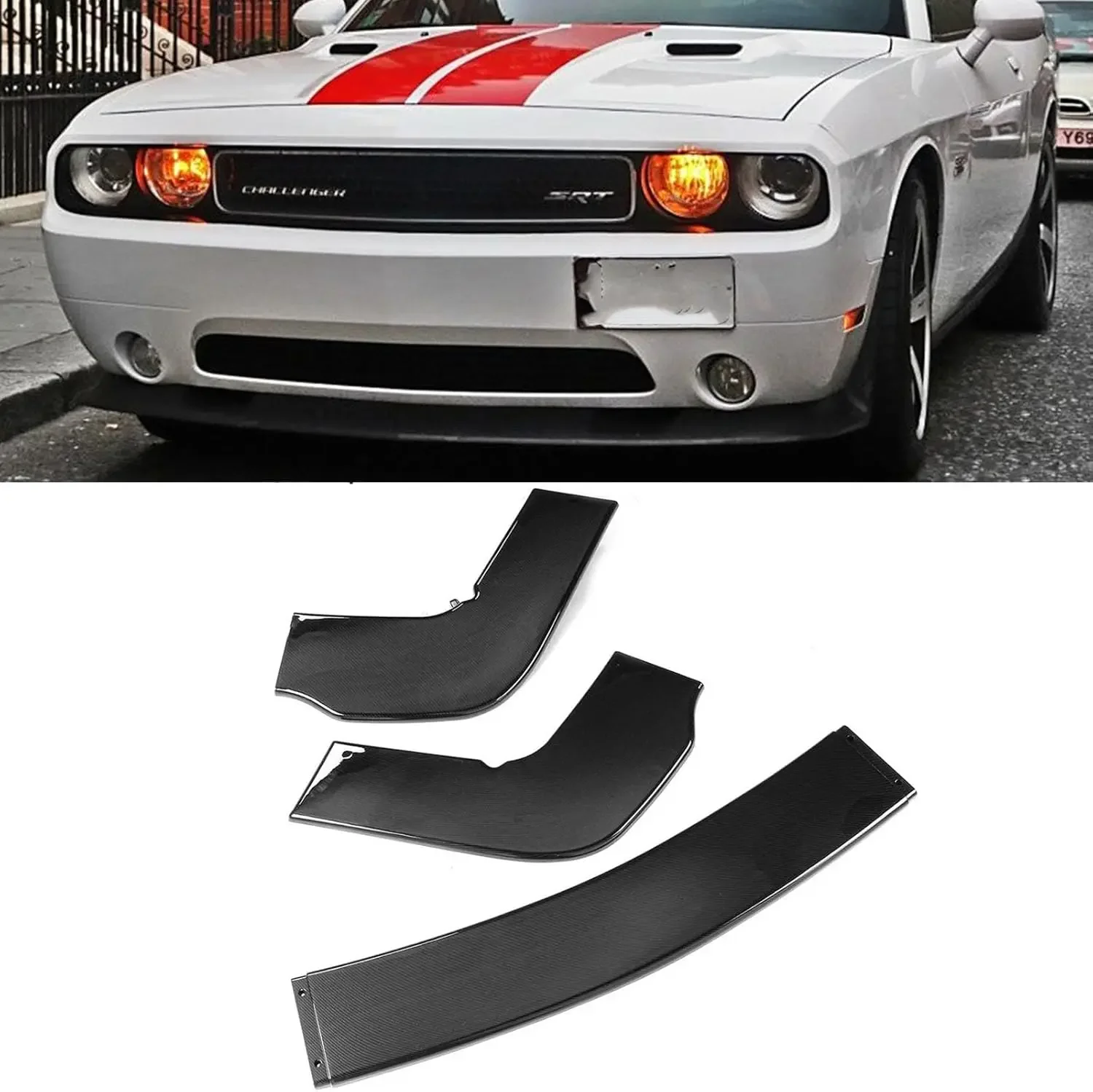 Передняя губа из трех частей, совместимая с Dodge Challenger SXT SRT Hellcat 2012-2022, передний бампер, сплиттер, спойлер
Передняя губа из трех частей, совместимая с Dodge Challenger SXT SRT Hellcat 2012-2022, передний бампер, сплиттер, спойлер