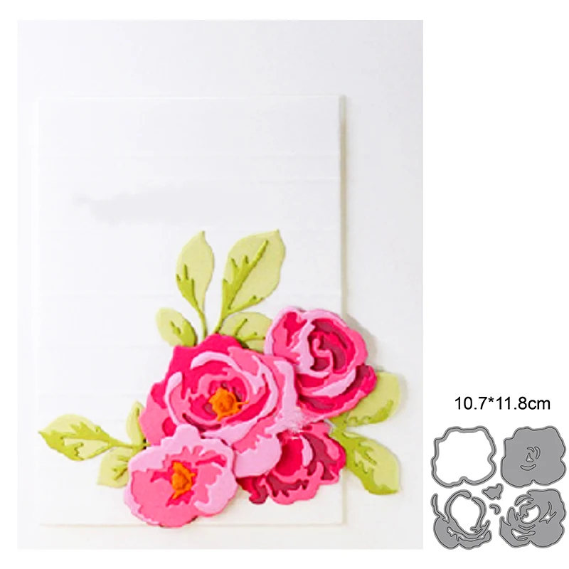 rose flower Metal Cutting Dies new die template for DIY Scrapbooking Album Decor Embossing Paper Card Crafts Die Cut
rose flower Metal Cutting Dies new die template for DIY Scrapbooking Album Decor Embossing Paper Card Crafts Die Cut