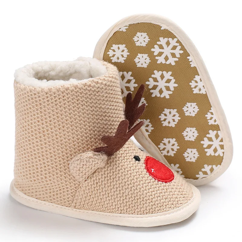 Christmas Newborn Baby Shoes Boys Girls Toddler First Walkers Baby Soft Soled Snow Boots Toddler Shoes 0-18Months
Christmas Newborn Baby Shoes Boys Girls Toddler First Walkers Baby Soft Soled Snow Boots Toddler Shoes 0-18Months