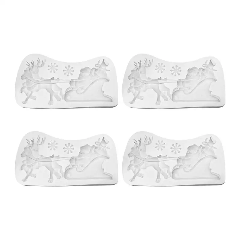 4PCS Christmas Baking Mould Silicone Cooking Accessories Biscuit Mold Gingerbread House Of Baking Tools Practical And Durable
4PCS Christmas Baking Mould Silicone Cooking Accessories Biscuit Mold Gingerbread House Of Baking Tools Practical And Durable