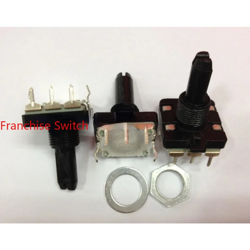 10PCS EC16 Audio Encoder 360 Degree Rotary Coding Switch 24-bit 20mmF Plastic Handle
10PCS EC16 Audio Encoder 360 Degree Rotary Coding Switch 24-bit 20mmF Plastic Handle