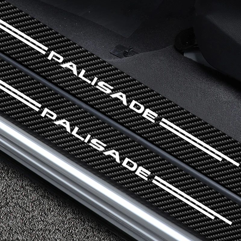Car Scuff Plate Carbon Fiber Sticker For Hyundai Palisade 2021 2020 2019 Car Door Sill Threshold Protector Anti Scratch Decals
Car Scuff Plate Carbon Fiber Sticker For Hyundai Palisade 2021 2020 2019 Car Door Sill Threshold Protector Anti Scratch Decals