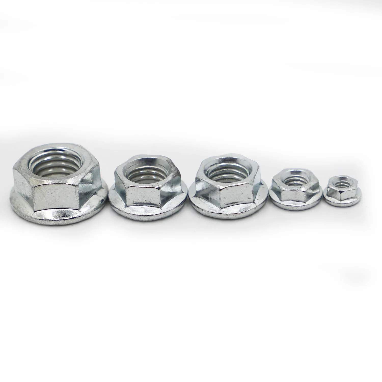 2/5/10/20pcs M3 M4 M5 M6 M8 M10 M12 M14 Metric Galvanized Hex Serrated Flange Nuts Hex Lock Nuts
2/5/10/20pcs M3 M4 M5 M6 M8 M10 M12 M14 Metric Galvanized Hex Serrated Flange Nuts Hex Lock Nuts
