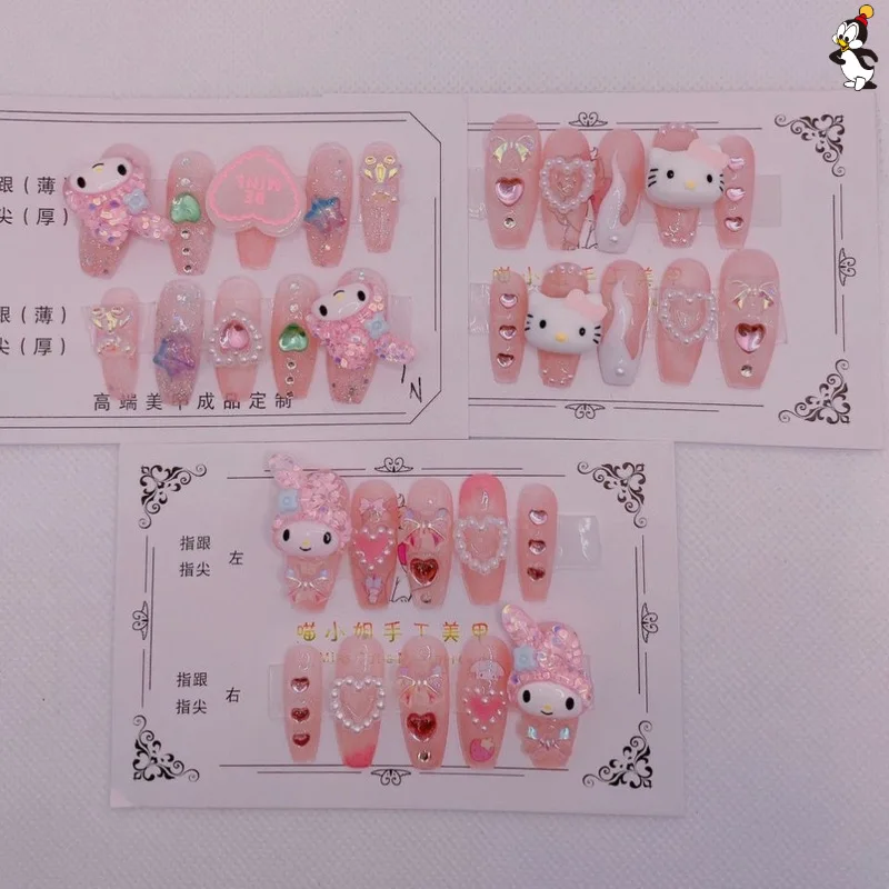 Kawaii Pink Cat Nail Decal Cartoon Animal Dolls Handmade Cute Nail Sticker Anime Nail Art Decoration Toy For Girls Patch Gifts
Kawaii Pink Cat Nail Decal Cartoon Animal Dolls Handmade Cute Nail Sticker Anime Nail Art Decoration Toy For Girls Patch Gifts