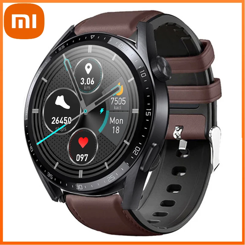 Xiaomi Relogio Inteligente Smart Watch Men Android GT3 Bluetooth Call Full Touch Smartwatch For Phone Huawei Andorid
Xiaomi Relogio Inteligente Smart Watch Men Android GT3 Bluetooth Call Full Touch Smartwatch For Phone Huawei Andorid