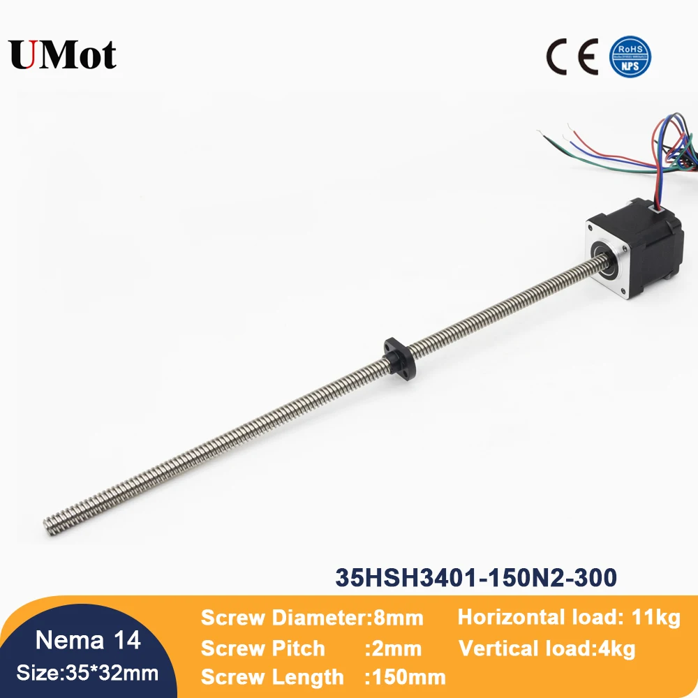 High Precision Integrates Stepper and Ball Screw Nema 14 35mm Linear Actuator for Healthcare Instruments from Diagnos
High Precision Integrates Stepper and Ball Screw Nema 14 35mm Linear Actuator for Healthcare Instruments from Diagnos