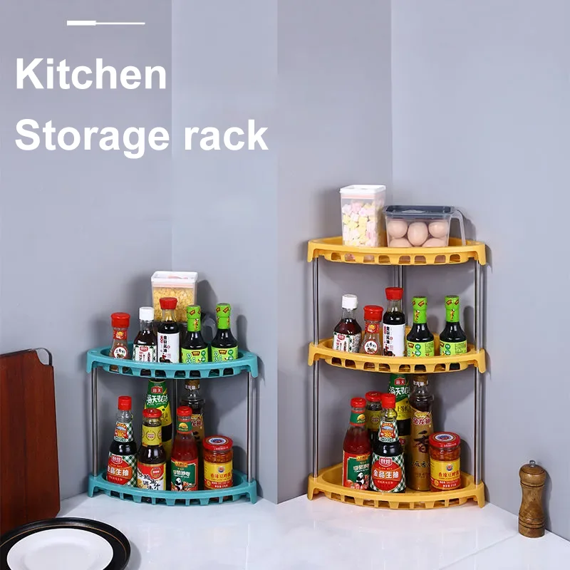 Кухонный стеллаж для хранения, многоярусная угловая стойка для специй, Многофункциональные кухонные столешницы, пластиковые держатели для...
Кухонный стеллаж для хранения, многоярусная угловая стойка для специй, Многофункциональные кухонные столешницы, пластиковые держатели для...