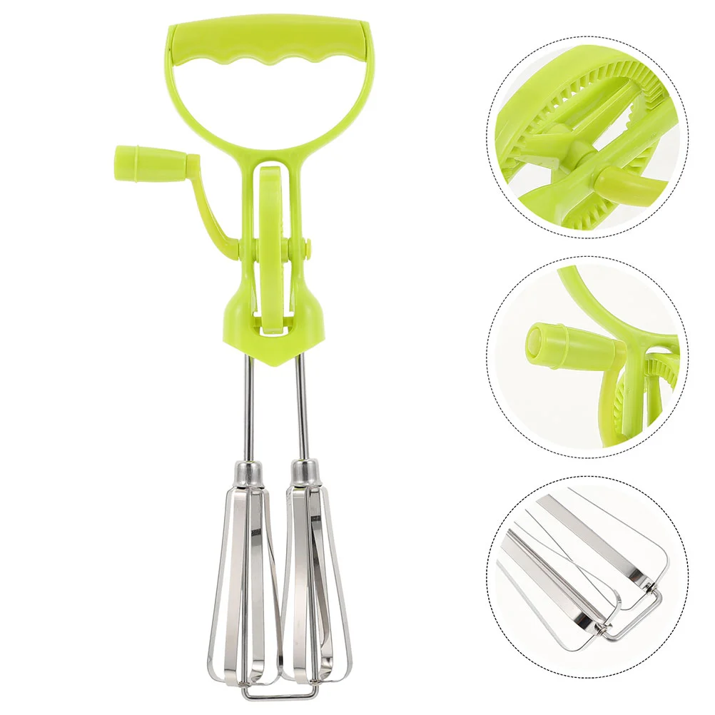 2 Pcs Stainless Steel Egg Beater Manual Handheld Sauce Eggbeater Mixing Supplies
2 Pcs Stainless Steel Egg Beater Manual Handheld Sauce Eggbeater Mixing Supplies