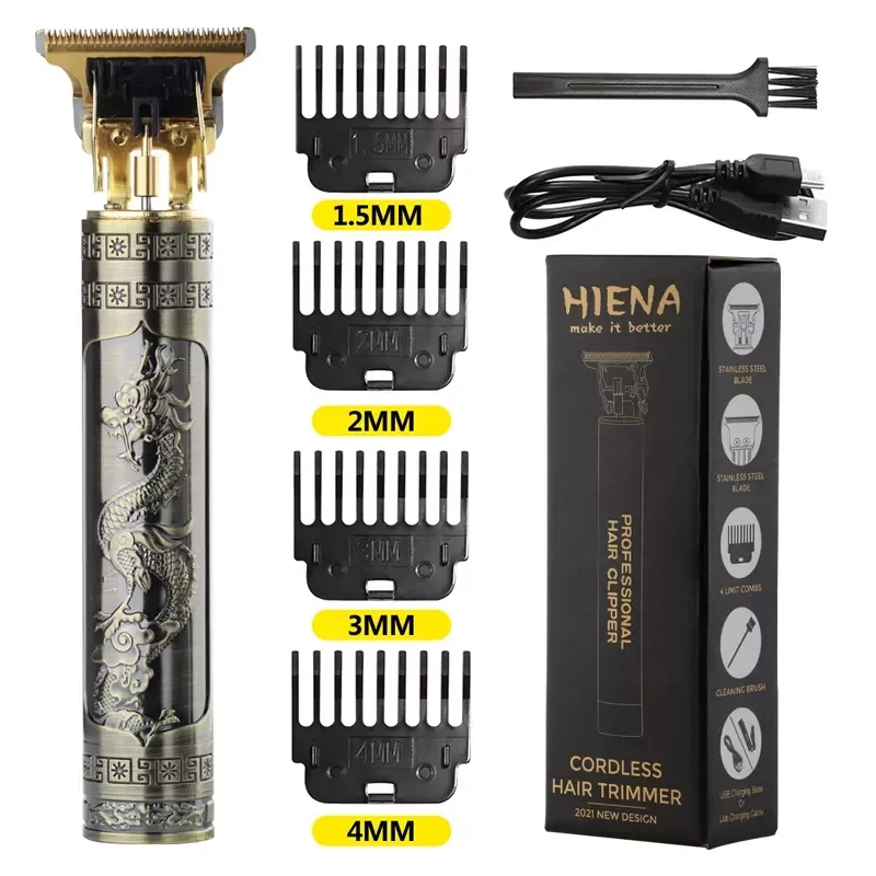 NEW2023 Hot Sale Vintage T9 Cordless Hair Cutting Machine Professional Hair Barber Trimmer For Men Clipper Shaver Beard Lighter
NEW2023 Hot Sale Vintage T9 Cordless Hair Cutting Machine Professional Hair Barber Trimmer For Men Clipper Shaver Beard Lighter