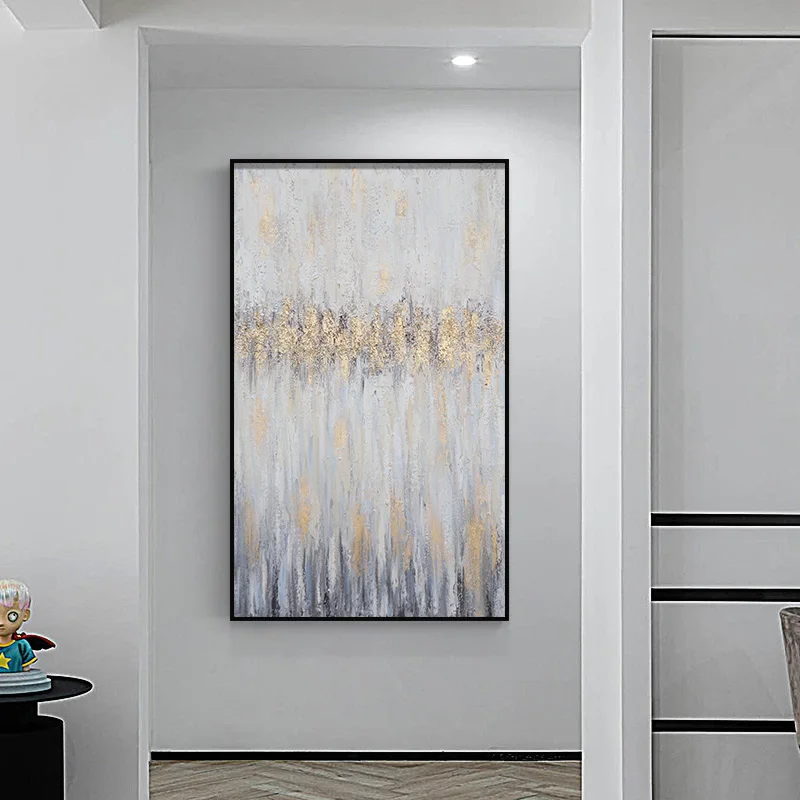 Hand-painted Oil Painting Modern Abstract Decorative Painting Light Luxury Hanging Painting Gold Foil Atmosphere
Hand-painted Oil Painting Modern Abstract Decorative Painting Light Luxury Hanging Painting Gold Foil Atmosphere