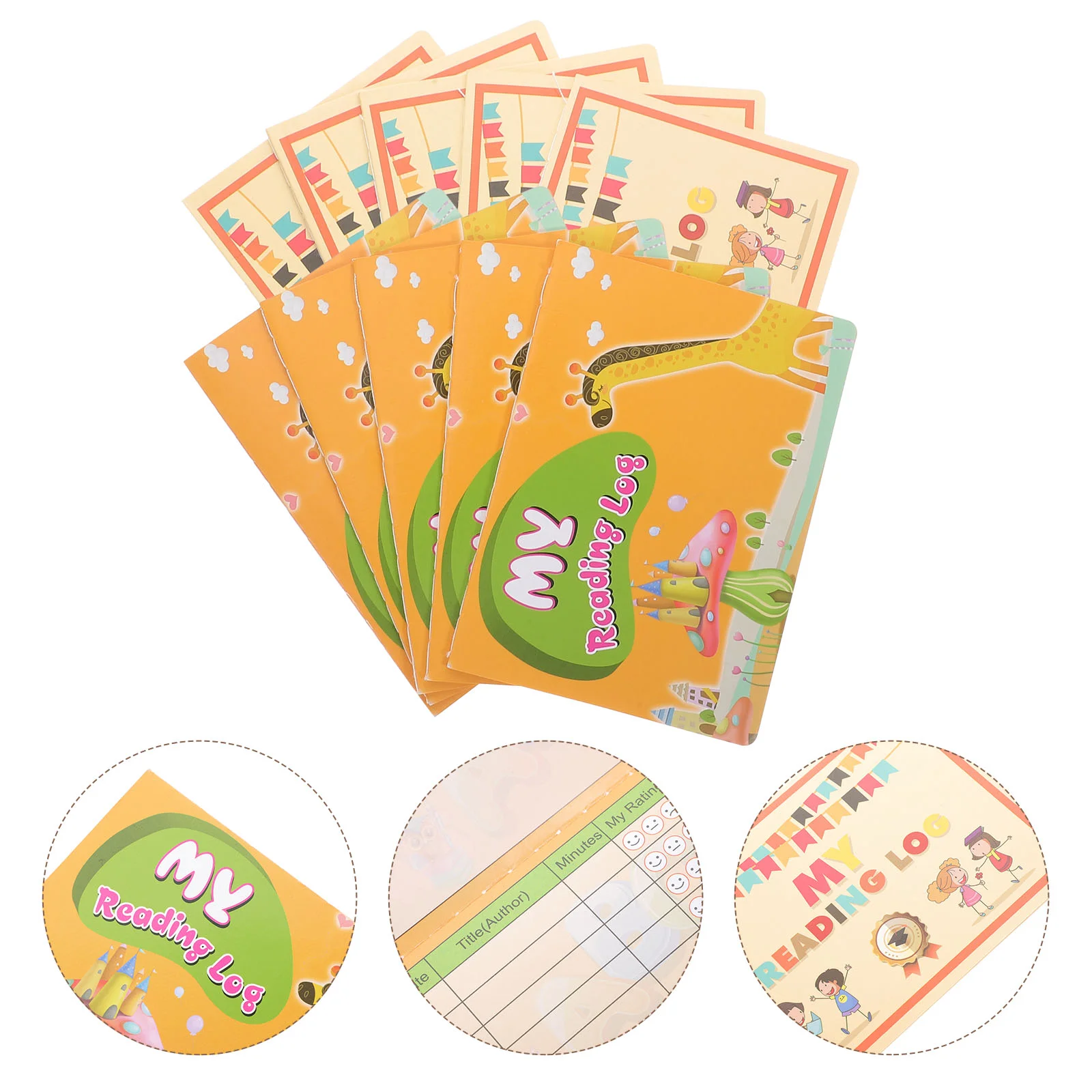 10Pcs Children Reading Log Smooth Writing Reading Recording Cards Kids Book Reading Record Bankbook
10Pcs Children Reading Log Smooth Writing Reading Recording Cards Kids Book Reading Record Bankbook